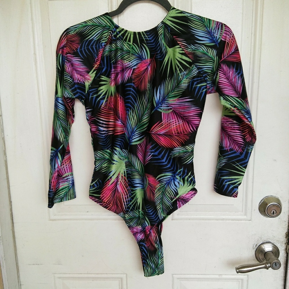 Palm leaf one piece